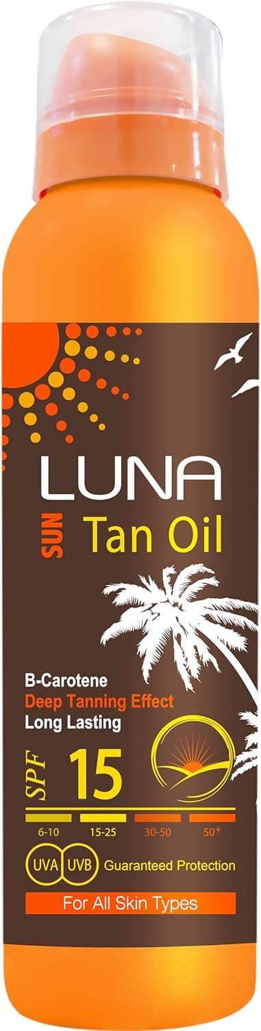 Luna Tanning oil spf 15/200 ml spray