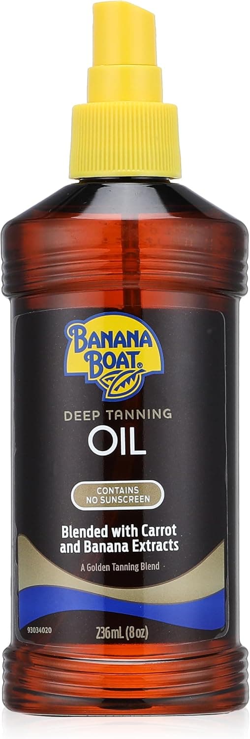 Banana Boat Deep Golden Tanning Oil 236ml packaging may vary
